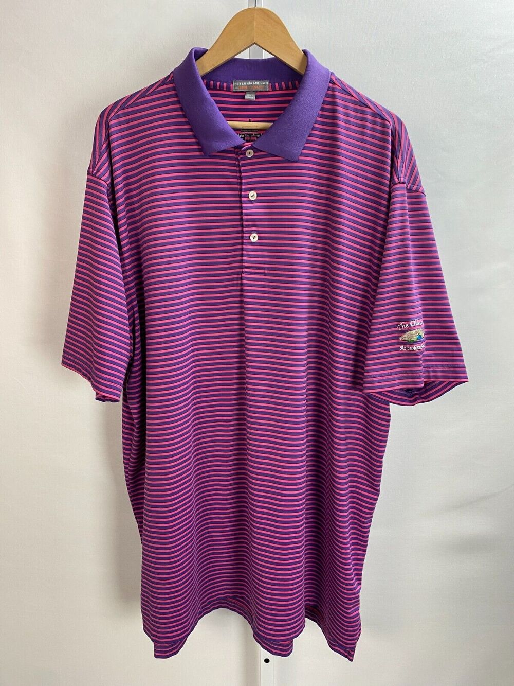 PETER MILLAR Summer Comfort Polo Old Course at Broken Sound Club Mens Size XXL
